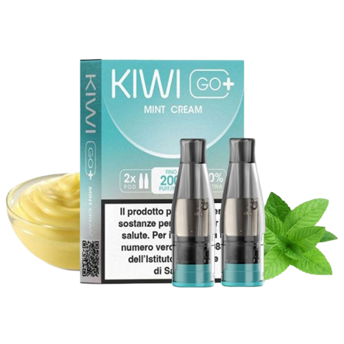 Kiwi Go+ pod mint | Mondo del Tabacco