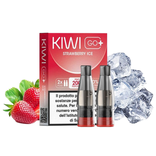 Kiwi Go+ pod strawberry | Mondo del Tabacco