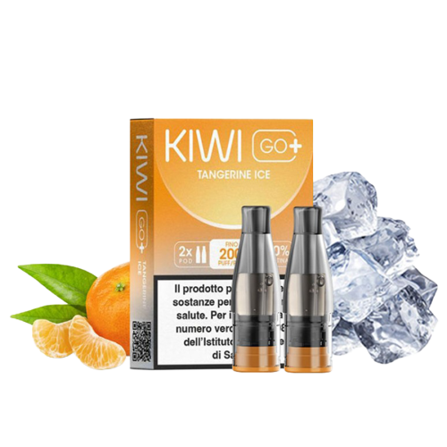 Kiwi Go+ pod tangerine | Mondo del Tabacco
