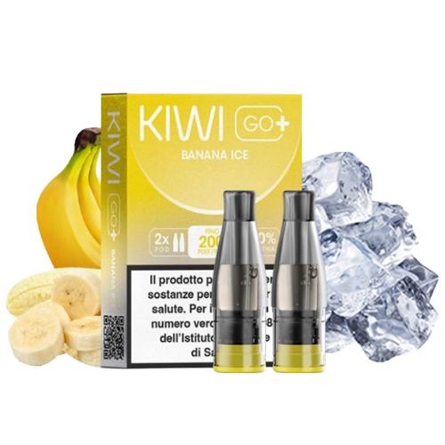 Kiwi Go+ pod banana | Mondo del Tabacco