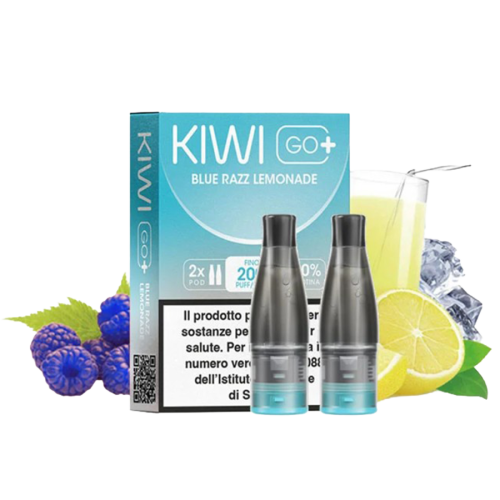 Kiwi Go+ pod blue razz | Mondo del Tabacco