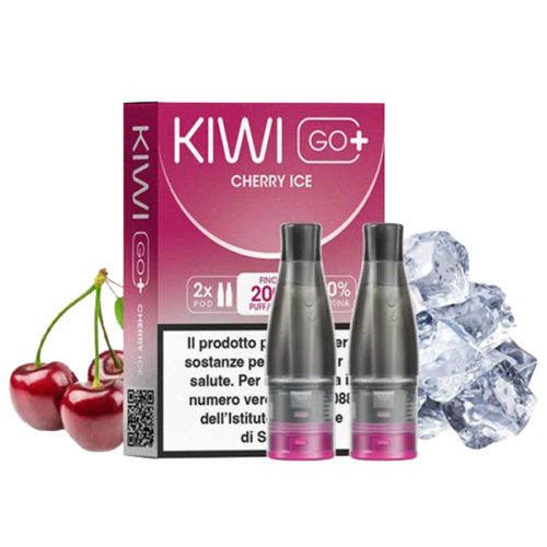 Kiwi Go+ pod cherry | Mondo del Tabacco