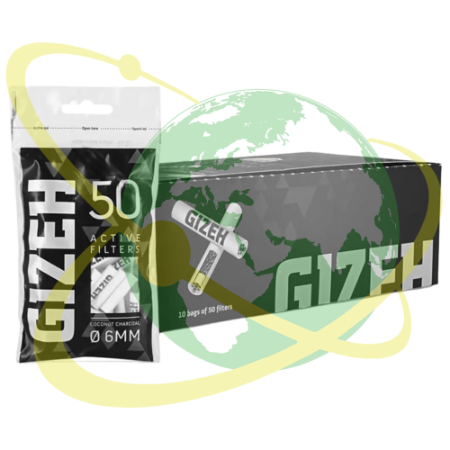 Gizeh filtro black | Mondo del Tabacco