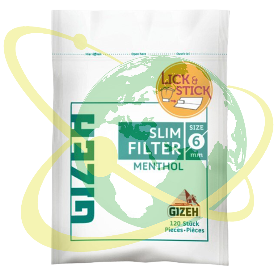 Gizeh filtro mentolo | Mondo del Tabacco