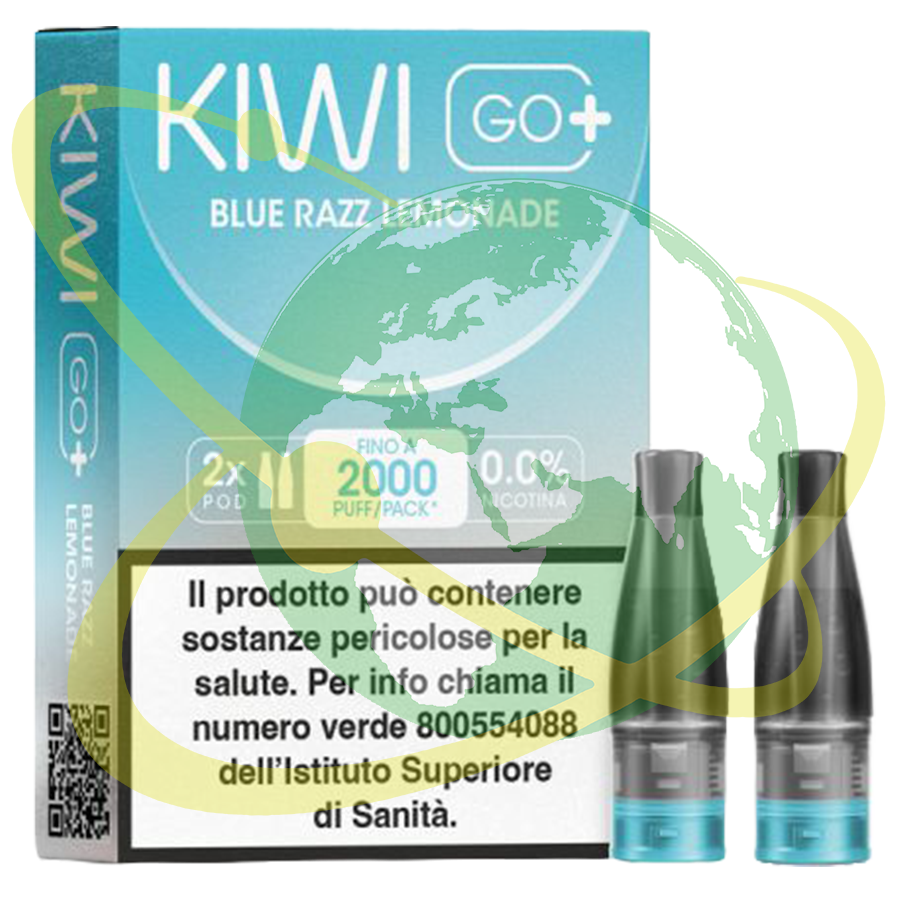 Kiwi Go+ blue razz | Mondo del Tabacco