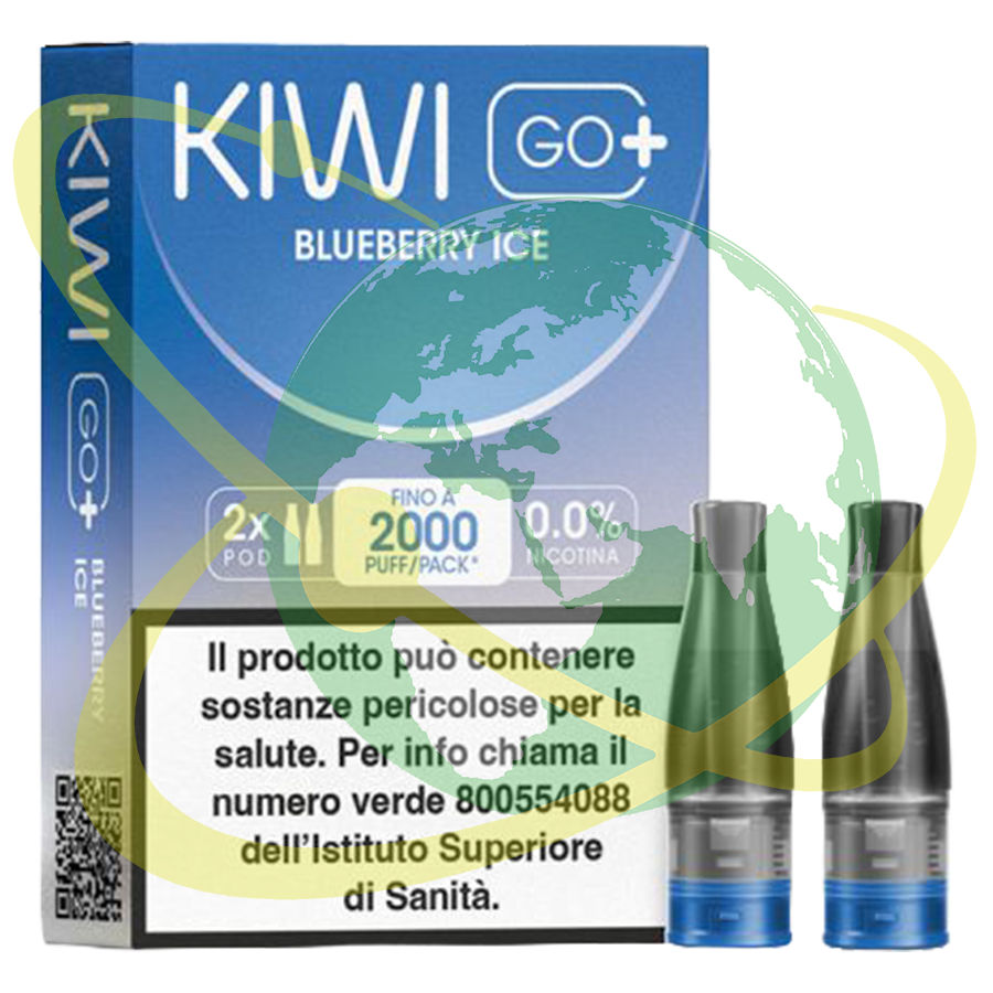 Kiwi Go+ blueberry | Mondo del Tabacco