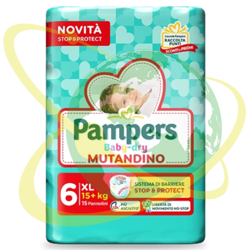 Pampers mutandino 6 | Mondo del Tabacco