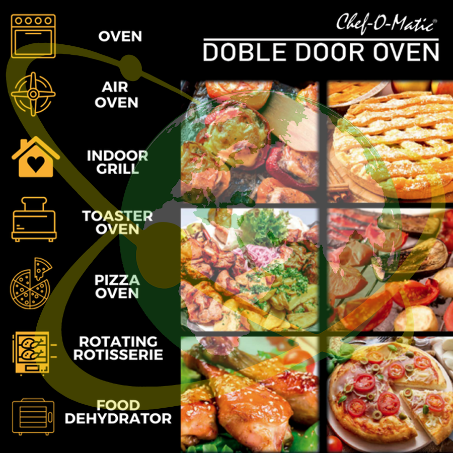 Cook-O-Matic forno doppia porta | Mondo del Tabacco